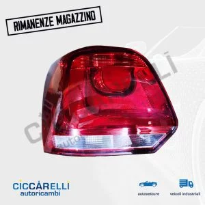 fanale posteriore volkswagen polo V 6R 2009 2010 2011 2012 2013 2014 2015 2016 2017 sn sx sinistro compatibile nuovo FP014250