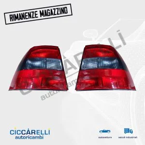 Fanale fanali posteriore posteriori opel vectra B II 1995 1996 1997 1998 1999 2000 2001 2002 nuovo nuovi compatibile compatibili fume 37371987-9 37361987-9