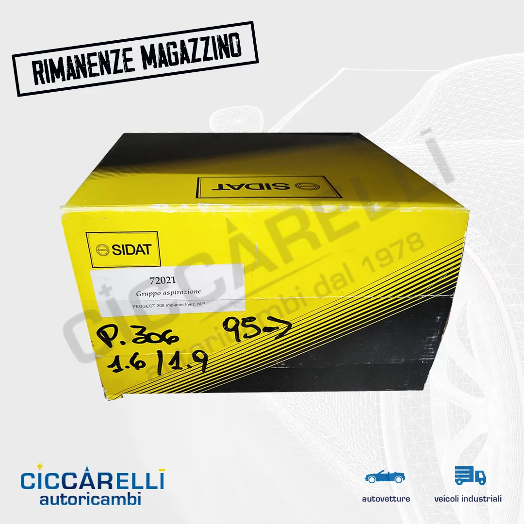 Galleggiante Livello carburante cestello sensore peugeot 306 1_6 1_9 diesel 1995 1996 1998 1999 2000 2001 2002 nuovo originale SIDAT