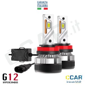 KIT LED LAMPADE LAMPADINE h8 h11 h16 ccar garanzia pro forti potenti 12v auto moto furgone