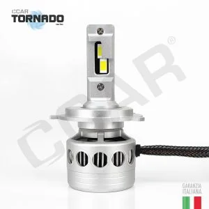 Luci Lampade lampadine led h4 ultra resistenti luminose con centralina ventola silenziosa durature con garanzia rally luci faro principale abbagliante anabbagliante abbaglianti anabbaglianti plug and play facili da montare rapporto 1:1 fendinebbia
