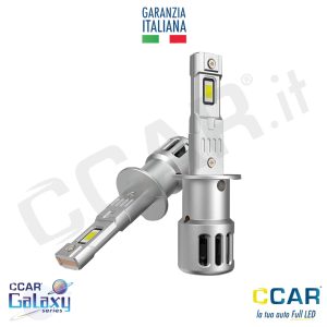 lampade fari luci lampadine led ultralumen h1 ccar forti potenti anabbaglianti abbaglianti faro parabola