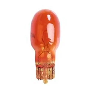 Lampada 12V 10W AMBER Vetro T13 Base W2.1x9.5d