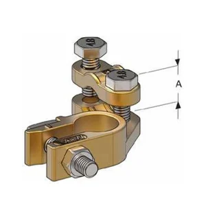 Morsetto Batteria Polo Positivo - Conf. 25 Pz
