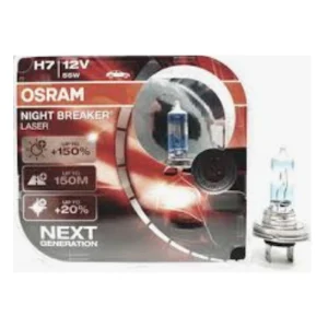 Lampade H7 12V 55W NIGHT BREAKER LASER Conf.2