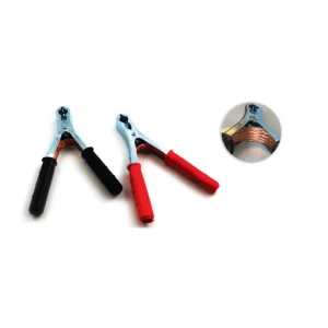 Pinza Batteria Nera 120Amp Treccia in Rame