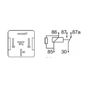 Relais Di Scambio CStaffa 12V 3040Amp CRresistenza ALT