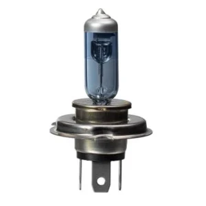 Coppia Lampade 12V H4 60/55W SUPER WHITE 6000K Base P43t ALT