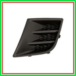 Griglia paraurti sinistra goffrata nera Peugeot 107