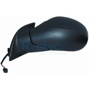Retrovisore Elettrico Sinistro Nero 3 PIN Vetro Convesso Citroën C2 (JM) 2003>2008 - RE004560 - OE 8149FJ