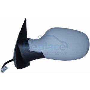 Retrovisore Elettrico Sinistro con Primer Termico Asferico Nissan Micra (K12) 2002>2010 - RE004800 - OE 96302AX96C