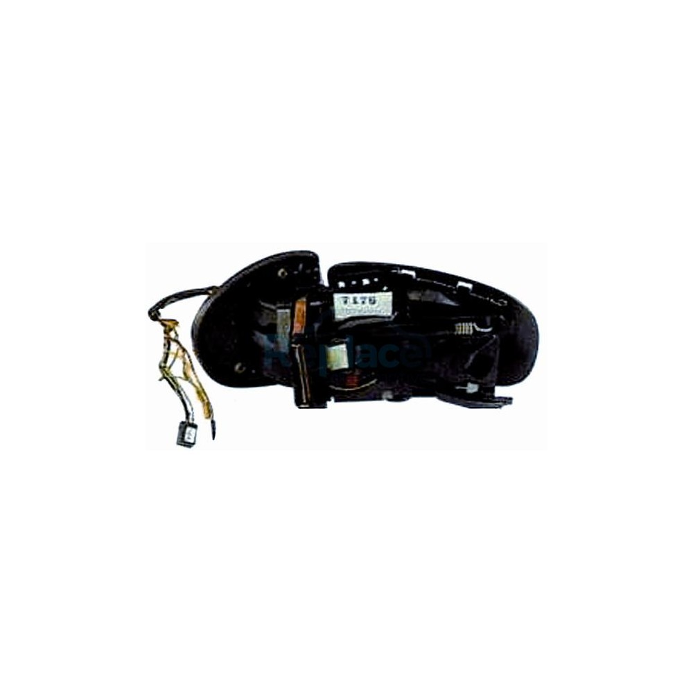 Retrovisore Elettrico Sinistro 13 PIN Senza Calotta Termico Asferico Richiudibile Elettricamente con Memoria con Cablaggio Mercedes-Benz C Class SDN/S.W. (W203) 2000>2003 - RE005020 - OE A2038107176