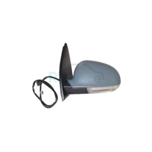 Retrovisore Elettrico Destro con Primer Termico Vetro Convesso Richiudibile Elettricamente con Fanalino Integrato Volkswagen Golf V (1K1) 2004>2008 - RE005230 - OE 1K1857508AM9B9