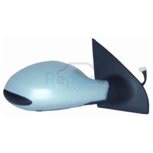 Retrovisore Elettrico Sinistro con Primer Termico Vetro Convesso Lancia Y (840) 1996>2003 (VERS. 2000>) - RE006160 - OE 735256896 735264720