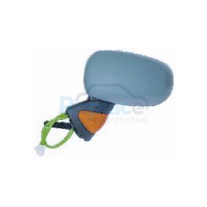 Retrovisore Elettrico Destro con Primer Termico Vetro Convesso con Fanalino Integrato (ARANCIO) con Sonda Renault Modus (F/JP0) 2005>2008 - RE006370 - OE 7701065899 7701065903