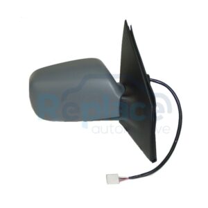 Retrovisore Elettrico Destro 5 PIN con Primer Termico Vetro Convesso Toyota Yaris I (P1) 1999>2005 (VERS. 2003>) - RE007050 - OE 879100D030