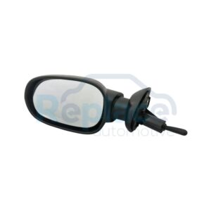 Retrovisore Meccanico Sinistro Nero Vetro Convesso Dacia LOGAN-MCV/P.UP/VAN I (KS/LS/US) 2005>2012 - RE008450 - OE 6001546989