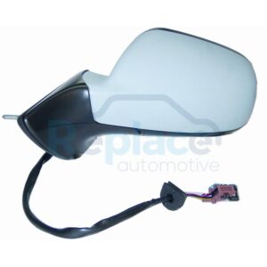 Retrovisore Elettrico Destro con Primer Termico Vetro Convesso Richiudibile Elettricamente con Sonda Peugeot 407 (6D/6C) 2004>2010 - RE010060 - OE 8149VC