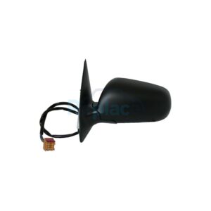 Retrovisore Elettrico Destro con Primer Termico Vetro Convesso con Connettore (QUADRATO) Skoda Fabia (6Y2/6Y3/6Y5) 1999>2007 (VERS. 2004>) - RE010160 - OE 6Y1857502BAGRU