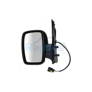 Retrovisore Elettrico Destro Nero 7 PIN Termico Vetro Convesso con Sonda Citroën Jumpy (VF7) 2007>2016 - RE011040 - OE 9467192088