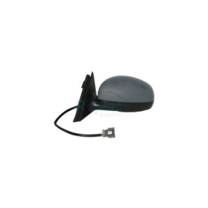 Retrovisore Elettrico Destro 5 PIN con Primer Termico Vetro Convesso con Connettore (RETTANGOLARE) Skoda Fabia (542/545) 2007>2010 - RE011800 - OE 5J1857508E