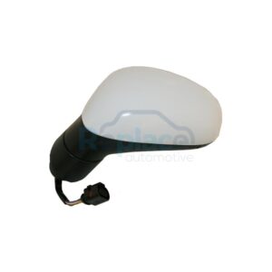 Retrovisore Elettrico Destro 5 PIN con Primer Termico Vetro Convesso Seat Leon (1P1) 2005>2013 (VERS. <2009) - RE012380 - OE 1P18575089B9