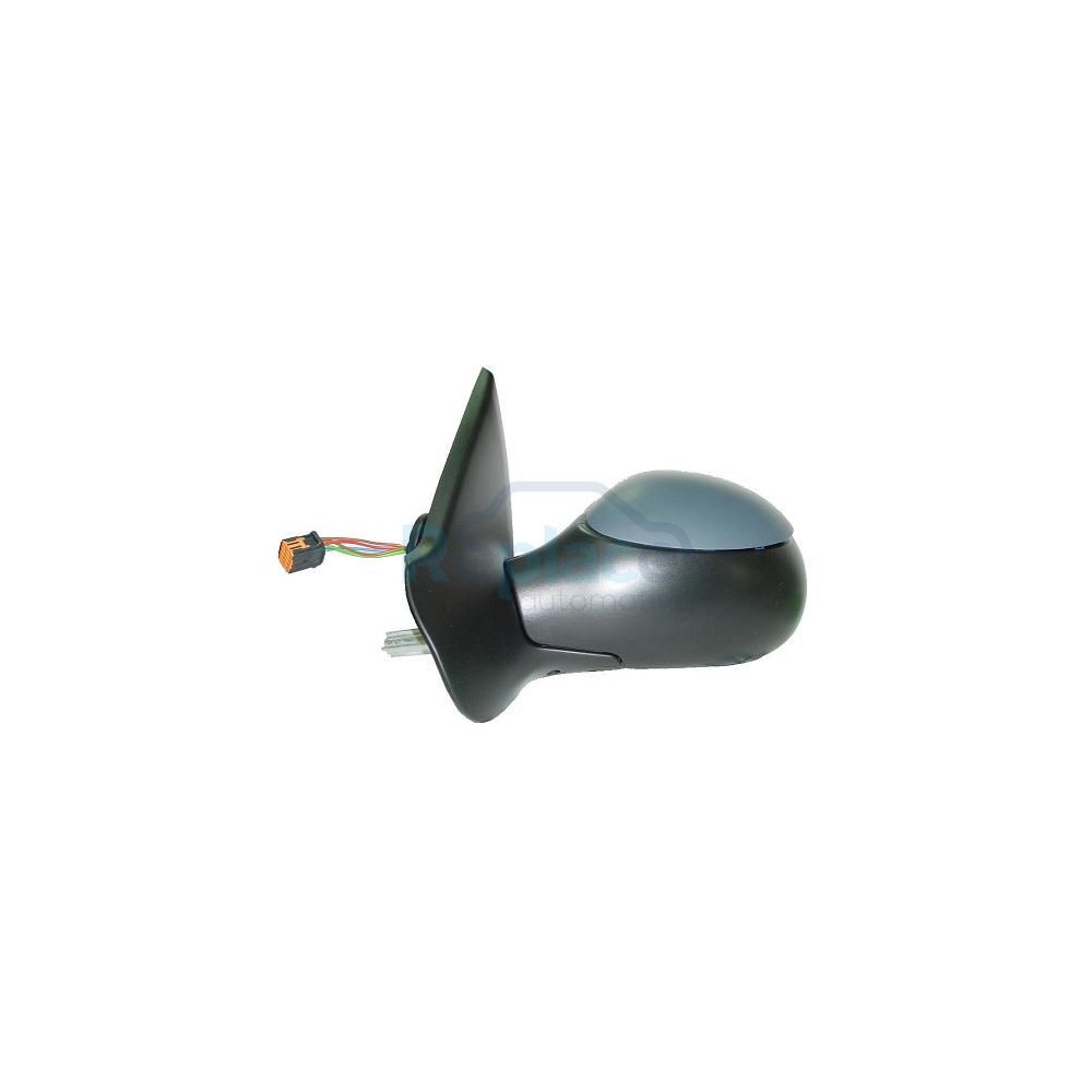 Retrovisore Elettrico Sinistro 5 PIN con Primer Termico Asferico Peugeot 206 (2A/2C/2D/2E/2K) 1998>2009 (VERS. <2003) - RE012490 - OE 8153LA