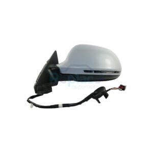 Retrovisore Elettrico Sinistro 8 PIN con Primer Termico Asferico con Fanalino Integrato Audi A3 (8P1/8PA) 2003>2008 (VERS. Sportback 01/2008>) - RE012610 - OE 8P1858531EB01C