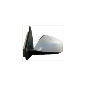 Retrovisore Elettrico Destro 8 PIN con Primer Termico Vetro Convesso Richiudibile Elettricamente con Fanalino Integrato con Vetro (BLU) Renault Laguna (BT0/BT1) 2007>2015 - RE013440 - OE 963010153R