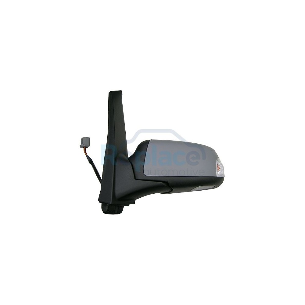 Retrovisore Elettrico Destro 9 PIN con Primer Termico Vetro Convesso Richiudibile Elettricamente con Fanalino Integrato con Luce di Cortesia Ford Focus C-Max I (DM2) 2003>2007 - RE014540 - OE 1524487