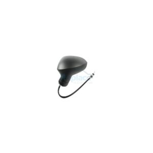 Retrovisore Meccanico Sinistro Nero DAL 2008 IN POI Vetro Convesso Seat Ibiza (6J5/6P1) 2008>2012 - RE015980 - OE 6J0857507C9B9 6J1857507F9B9
