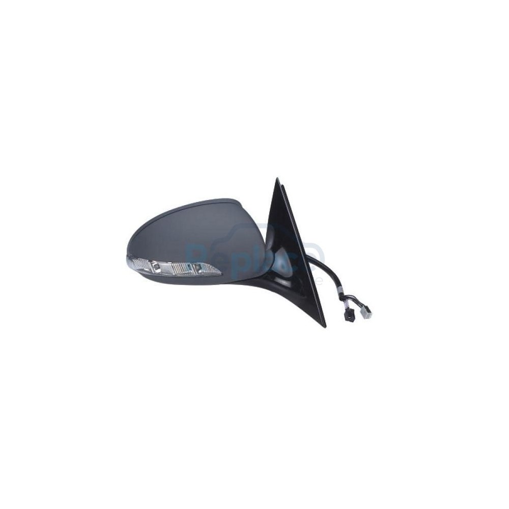 Retrovisore Elettrico Destro 15 PIN con Primer Termico Asferico Richiudibile Elettricamente con Fanalino Integrato con Luce di Cortesia con Memoria Mercedes-Benz CLS Coupe (W219) 2004>2008 - RE017170 - OE A2218100476