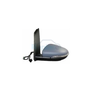 Retrovisore Elettrico Destro 13 PIN con Primer Termico Vetro Convesso Richiudibile Elettricamente con Fanalino Integrato con Memoria Volkswagen Touran (1T3) 2010>2015 - RE018230 - OE 1T1857508AC9B9