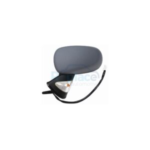 Retrovisore Elettrico Destro 9 PIN con Primer Termico Vetro Convesso con Fanalino Integrato (BIANCO) con Sonda Renault Modus (F/JP0) 2005>2008 - RE019910 - OE 7701065902