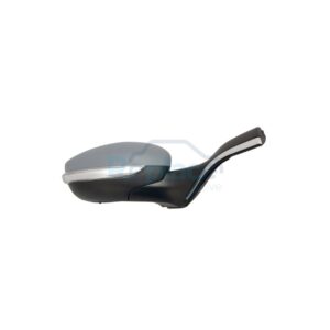 Retrovisore Elettrico Destro 11 PIN con Profilo Cromato con Primer Termico Vetro Convesso Richiudibile Elettricamente con Fanalino Integrato con Sonda Peugeot 2008 I (CU) 2013>2016 - RE023840 - OE 1611240780
