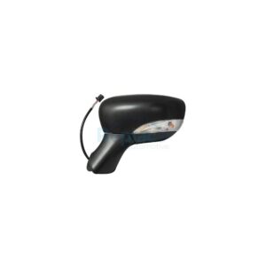 Retrovisore Elettrico Destro Nero 9 PIN Termico Vetro Convesso con Fanalino Integrato con Sonda Renault Clio IV (BH/KH) 2013>2016 - RE023860 - OE 963016226R