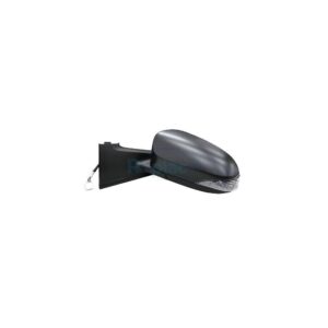 Retrovisore Elettrico Destro Nero 7 PIN Termico Vetro Convesso con Fanalino Integrato Toyota Yaris III (P13) 2011>2014 - RE024370 - OE 879100D590 879100D600