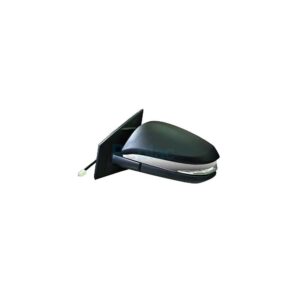 Retrovisore Elettrico Sinistro Cromato con Primer Termico con Fanalino Integrato Toyota RAV 4 (A4) 2012>2016 - RE026630 - OE 8794042B70