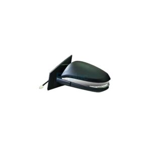 Retrovisore Elettrico Sinistro Cromato con Primer Termico Vetro Convesso Richiudibile Elettricamente con Fanalino Integrato Toyota RAV 4 (A4) 2012>2016 - RE026670 - OE 8794042B80