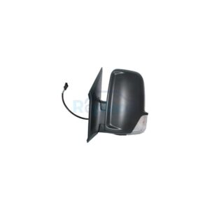 Retrovisore Elettrico Destro Braccio Corto Nero 6 PIN Termico Vetro Convesso con Fanalino Integrato Mercedes-Benz Sprinter (W907) 2018> - RE026960 - OE A0008106119 A0008106219