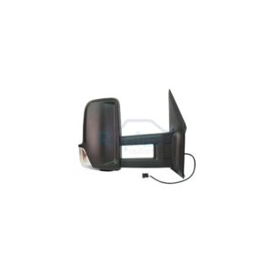 Retrovisore Elettrico Sinistro Braccio Lungo Nero Termico Vetro Convesso con Fanalino Integrato Mercedes-Benz Sprinter 208/408 (W906) 2006>2013 (VERS. 2009>) - RE026990