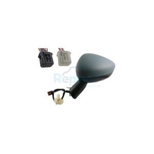 Retrovisore Elettrico Destro 14 PIN con Primer Termico Vetro Convesso Richiudibile Elettricamente con Fanalino Integrato con Memoria con Sonda Citroën C4 (NC) 2011>2020 - RE031420 - OE 1607031280