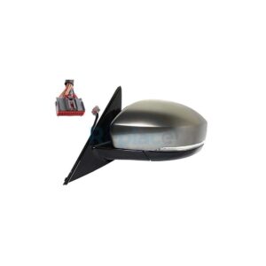 Retrovisore Elettrico Destro 12 PIN con Primer Termico Vetro Convesso Richiudibile Elettricamente con Fanalino Integrato con Luce di Cortesia con Memoria Land Rover Discovery (L319) 2014>2016 - RE031560