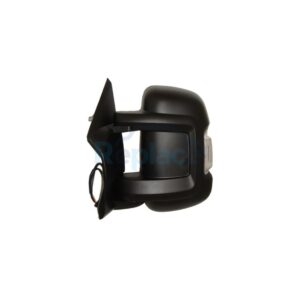 Retrovisore Elettrico Sinistro Braccio Corto 12 PIN 5W Termico Vetro Convesso Richiudibile Elettricamente con Fanalino Integrato con Sonda Citroën e Jumper III 2020>2023 - RE031660 - OE 1633561280 1635192380