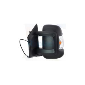 Retrovisore Elettrico Destro Braccio Corto 10 PIN 16W Termico Vetro Convesso Richiudibile Elettricamente con Fanalino Integrato Citroën e Jumper III 2020>2023 - RE031670 - OE 1635685680 1685327180