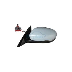 Retrovisore Elettrico Destro 8 PIN con Primer Termico Vetro Convesso Richiudibile Elettricamente con Fanalino Integrato (LED) con Luce di Cortesia Land Rover Range Rover Evoque (L538) 2011>2015 - RE033660 - OE LR025183