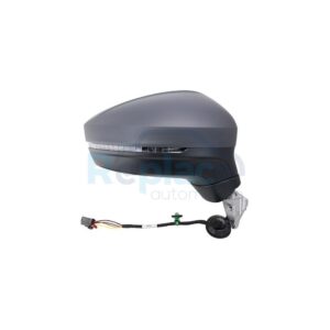 Retrovisore Elettrico Destro 6 PIN con Primer Termico Vetro Convesso con Fanalino Integrato Volkswagen Tiguan (AD1/AX1) 2016>2020 - RE033720 - OE 5NN857508M9B9