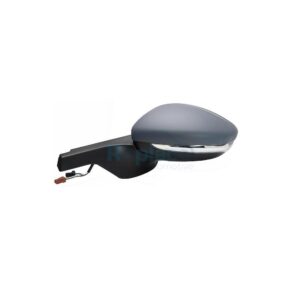 Retrovisore Elettrico Destro 9 PIN con Primer Termico Vetro Convesso con Fanalino Integrato con Sonda Citroën C3 (SX) 2016>2024 - RE034090 - OE 98128562XT