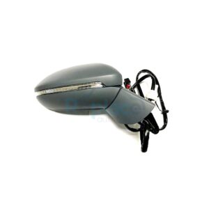 Retrovisore Elettrico Destro 12 PIN Base da Verniciare con Primer Termico con Fanalino Integrato con Memoria Antiabbagliante Volkswagen Golf Sportsvan (AM1/AN1) 2014>2018 - RE034130