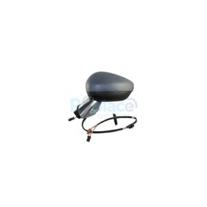 Retrovisore Elettrico Sinistro 7 PIN Base Cromata con Primer Termico Vetro Convesso con Fanalino Integrato Citroën C3 (SC) 2010>2013 - RE035260 - OE 8154AS